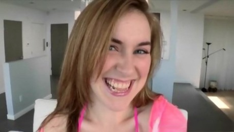 Beautiful teen girl Mattie Borders loves big dick in pussy