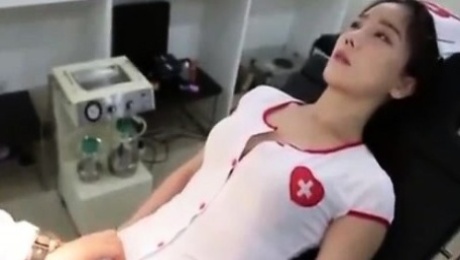 Pretty Korean Nurse Having Sex With Patient Part I