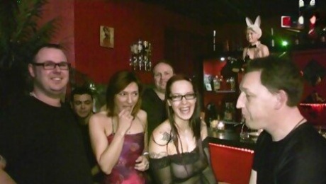 Report in the German swinger club with