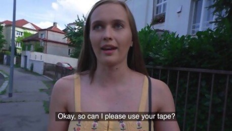 Round butt stranger Stacy Cruz takes money to ride a hard dick