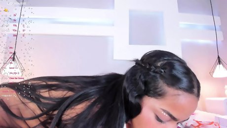 Sexy girl smashes her ASS