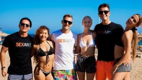 Watch winning Ariel Piper Fawn and Melody Petite's xxx